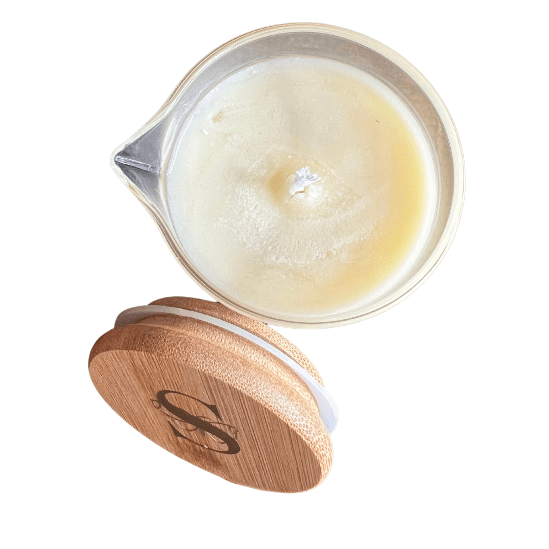 Bloom Massage Candle,natural skin care products