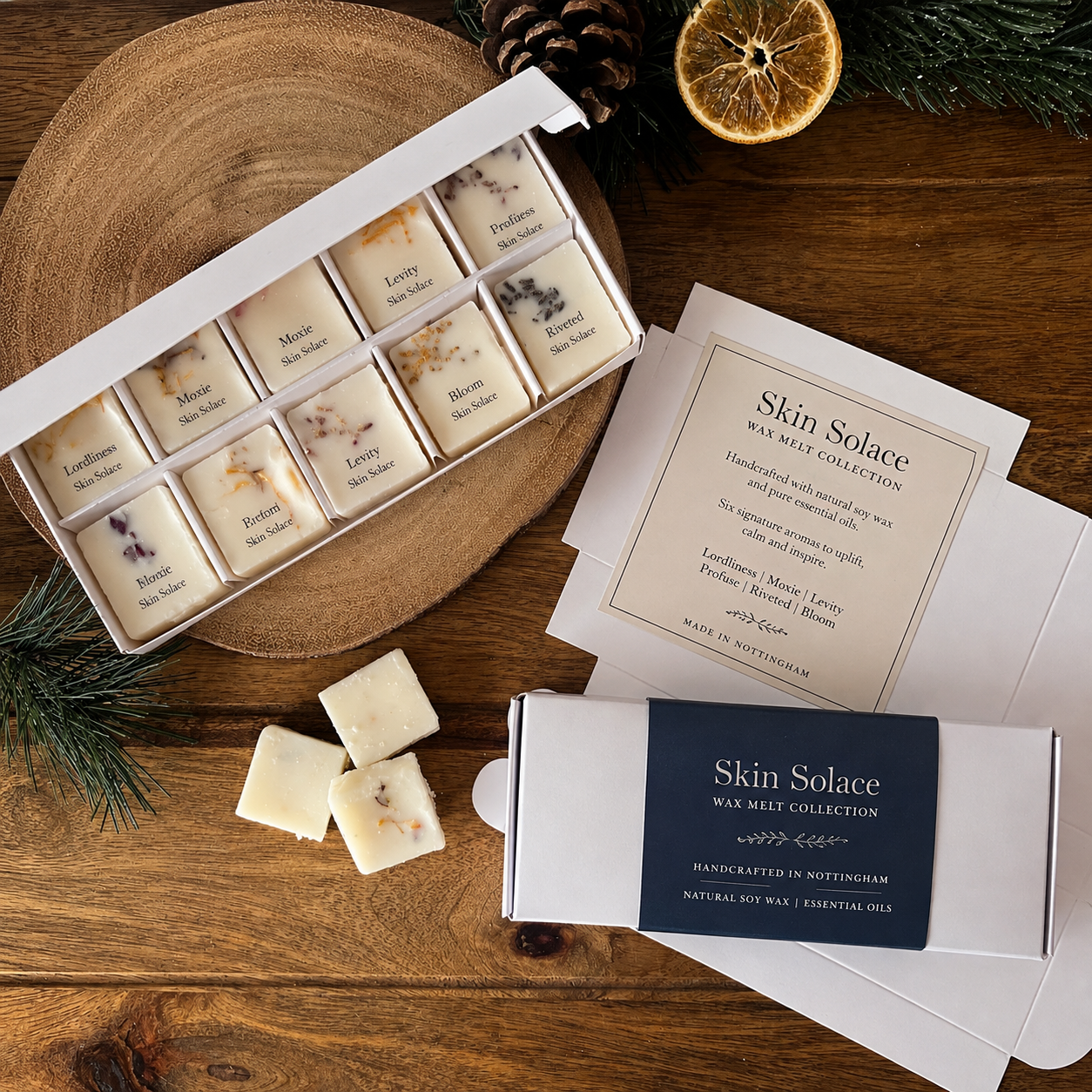 Skin Solace Signature Wax Melt Collection