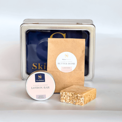 Lotion Bar,Bathe and Reset Box